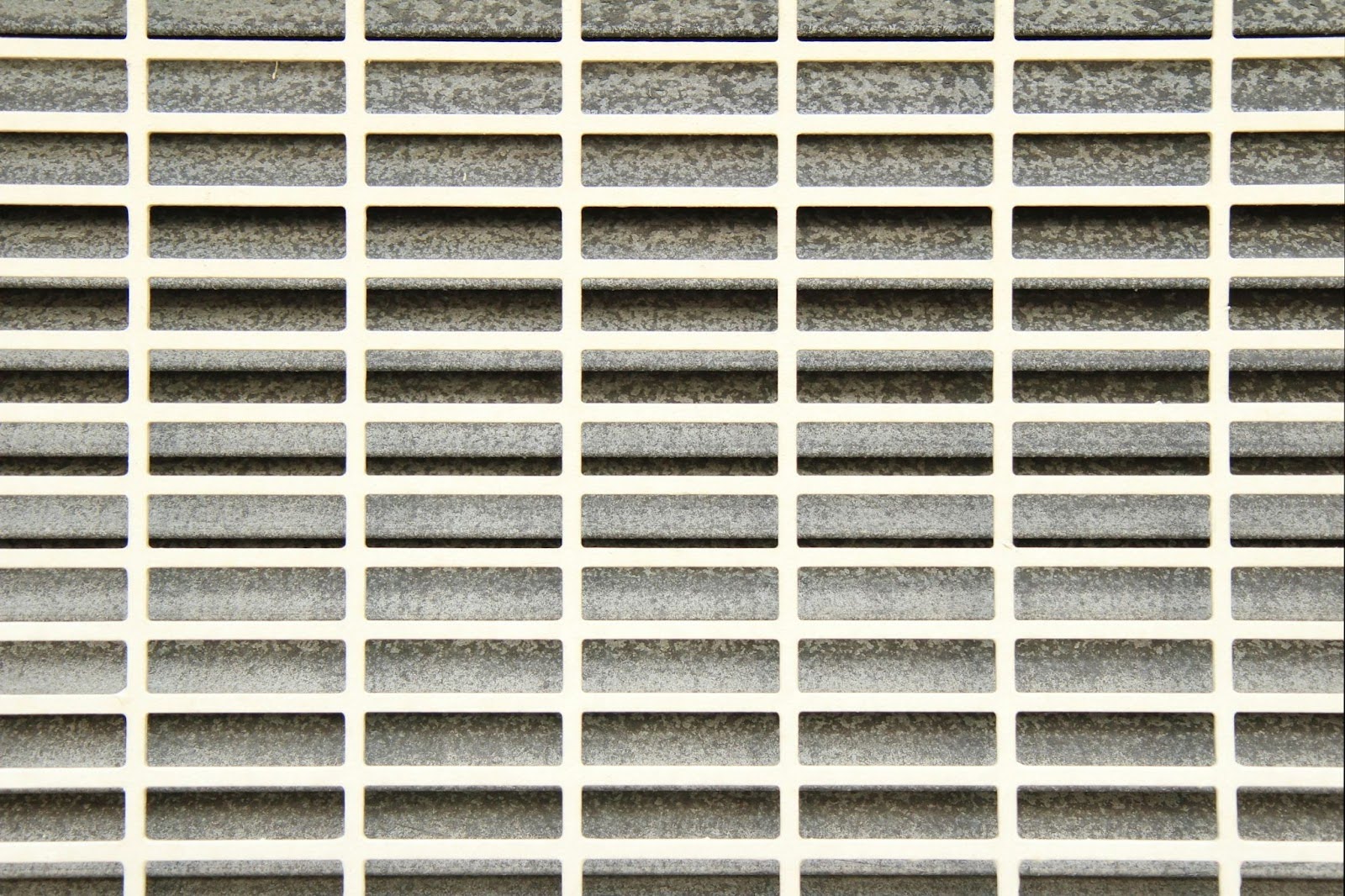 A clogged AC filter in North Las Vegas, Nevada.