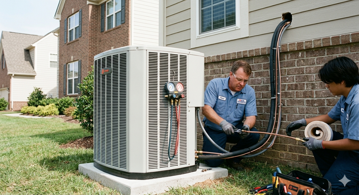Best residential AC installation service providers.